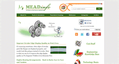 Desktop Screenshot of meadinfo.org